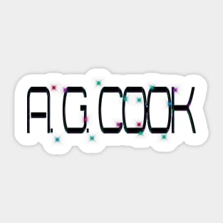 A.G. Cook Wonky Sticker